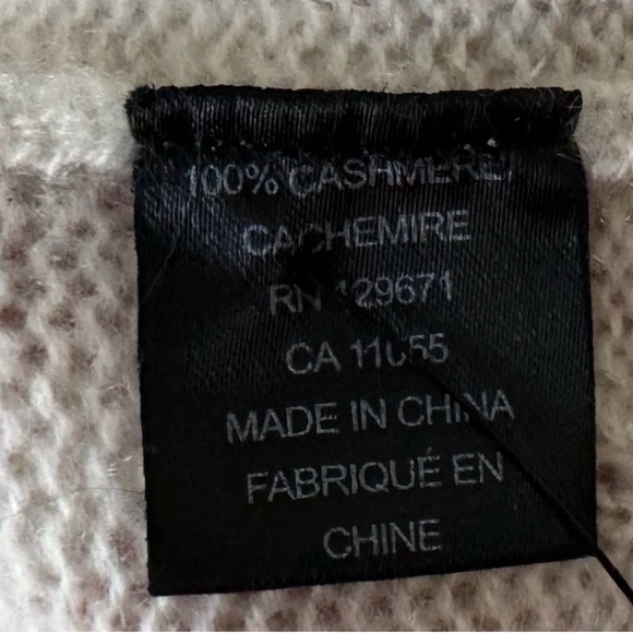 Skull Cashmere Jansen Eye Duster Cardigan Sweater XS Cashmere Boho Celestial - Picture 11 of 12